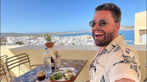 Greek Islands LIVE: Brunch in Naxos with Amazing Views