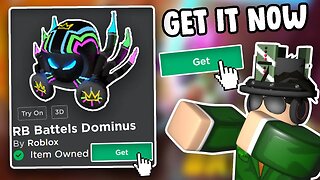 (⭐FREE!) How To Get The RB Battles Dominus On ROBLOX!