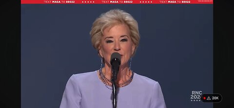 LINDA MCMAHON 25TH ADMINISTRATOR OF THE U.S. SMALL BUSINESS ADMINISTRATION RNC 2024