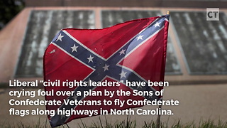 Liberals in Meltdown as Confederate Flags Go Up