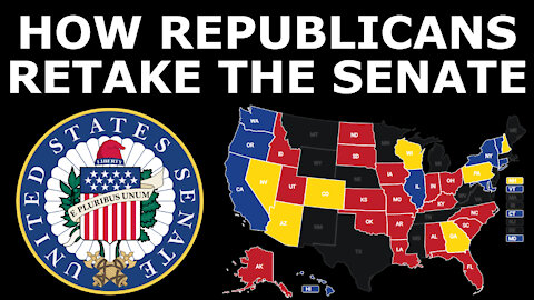 Updated 2022 Senate Map Prediction (June 2021)