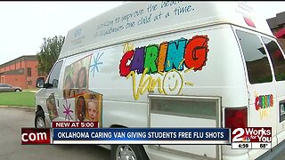 Oklahoma Caring Van Administering Free Flu Shots