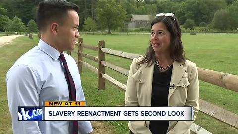 Bath Township slavery reenactment gets second look