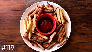 HOW TO MAKE THE MOST PERFECT OIL-FREE CRISPY POTATO FRIES