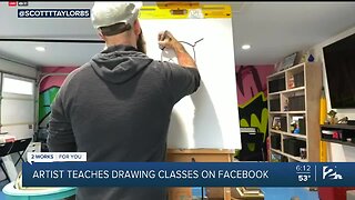Facebook Superhero Drawing Lesson for Kids During Social Distancing