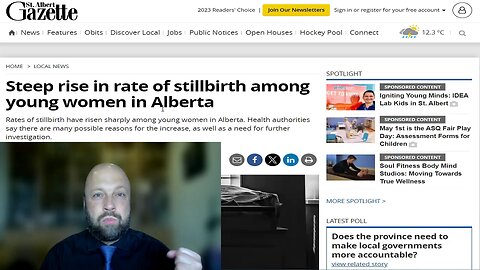 ( -0658 ) Data Suggests a 50% Rise In Stillbirths - mRNA Jab Harm Coverup Is Massive - Dr. William Makis