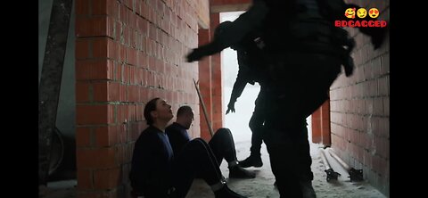 Special forces rescued a beautiful Russian policewoman
