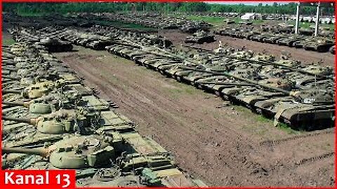 Russia, which acquires 1000-1500 tanks every year, can attack NATO at this time