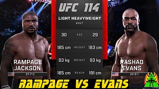 UFC 5 - RAMPAGE VS EVANS