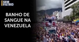 Começa na Venezuela o banho de sangue prometido por Maduro