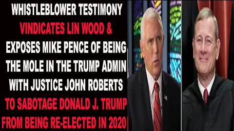 Ep.276 | Whistleblower Testimony Vindicates Lin Wood & Exposes Mike Pence For Being the Mole