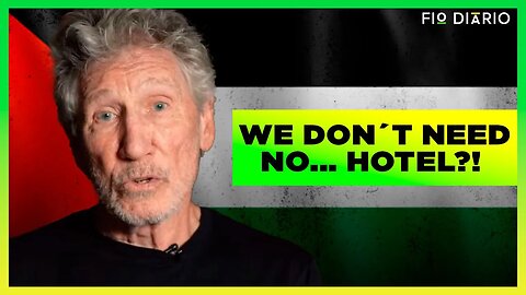 ROGER WATERS DIZ NÃO TER ONDE SE HOSPEDAR APÓS ACUSAÇÃO DE ANTISSEMITISMO