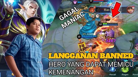 Hero Yang Dapat Memicu Kemenangan ? Pantes Langganan Di Banned - Mobile Legends