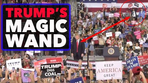 Vincent Fusca at Trump Rally in Erie, PA - Is JFK Jr Trump’s Magic Wand?