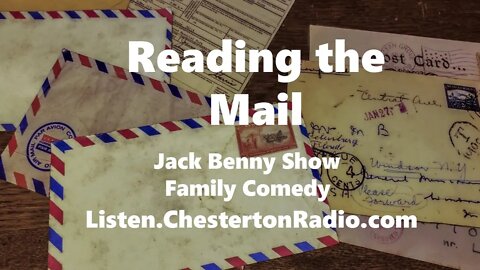 Reading the Mail - Jack Benny Show