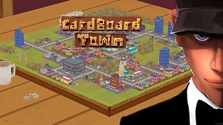 Cardboard Town How hard can a town builder get?! Part 1 | Let's Play Cardboard Town Gameplay