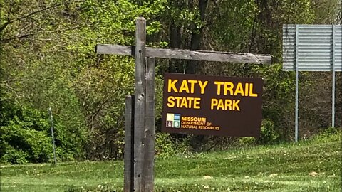 First Ride on Katy Trail