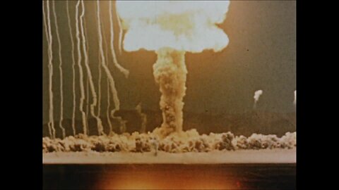 Atomic Bomb Testing, United States Federal Civil Defense Administration (1954 Original Colored Film)
