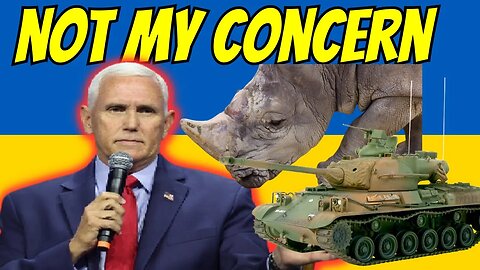 Mike Pence loves Ukraine not the USA!