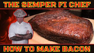 HOW TO MAKE BACON THE SEMPER FI CHEF JASON HERTHA