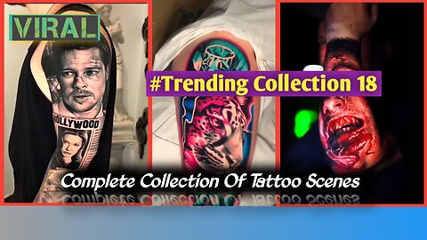 Beautiful Tattoos | Tattoo Design Video😯 | Most Beautiful Art😍 | Trending Tattoo Designs 💪| Epi18