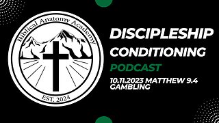 10.11.2023 Matthew 9.4 Gambling