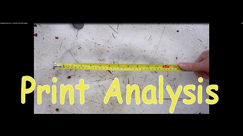 My Bigfoot Story Ep. 53 - Foot Prints In The Snow Analysis