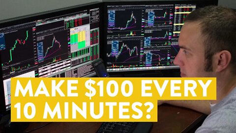 [LIVE] Day Trading | Can You Make $100 Every 10 Minutes?