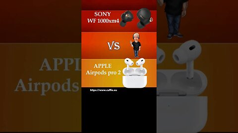 APPLE Airpods pro 2 VS SONY wf 1000xm4 #airpodspro2 #apple #sony #wf1000xm4