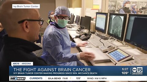How has brain cancer treatment, research advanced since Senator McCain's death?