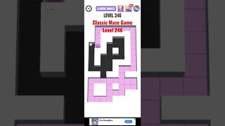 Classic Maze Game Level 246. #shorts