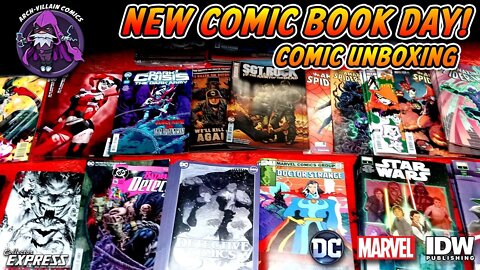 New COMIC BOOK Day - Marvel & DC Comics Unboxing November 23, 2022 - New Comics This Week 11-23-2022