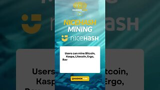 Easily Mine Bitcoin and More on Nicehash #crypto #shorts