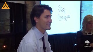 Justin Trudeau admires basic Chinese Dictatorship.