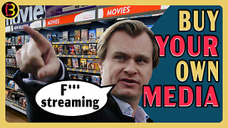 Christopher Nolan SUPPORTS Physical Media | Retailers Want to End it