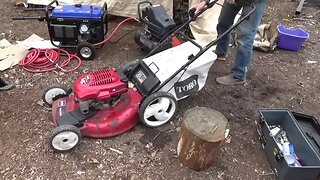 Reparing An Old Self Propelled Lawn Mower