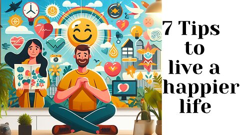 7 Simple Tips to Live a Happier Life