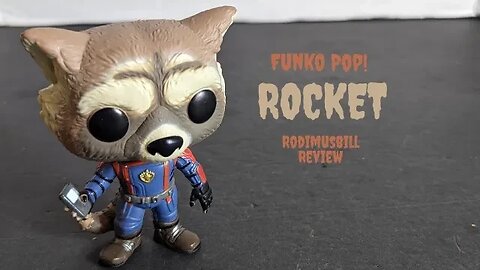 Funko Pop! ROCKET Marvel Studios Guardians of the Galaxy Volume 3 Figure - Rodimusbill Review