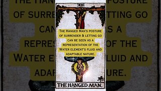 TAROT- THE HANGED MAN- A Closer Look #shorts #inspiration #tarot