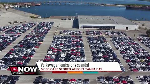 Thousands of recalled VW cars sitting in Tampa