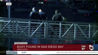 Body found in San Diego Bay