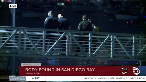 Body found in San Diego Bay