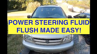 Toyota Sienna Power Steering fluid flush