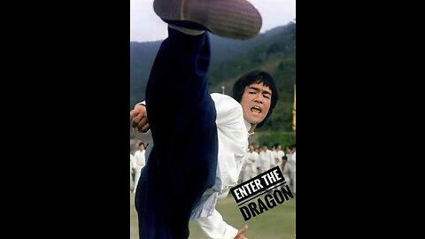 Cross kick Studio Films Bruce Lee Side kick picture Enter the Dragon