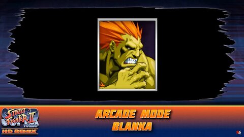 Super Street Fighter 2: Turbo Hyper HD Remix: Arcade Mode - Blanka