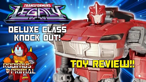 Transformers Legacy - Prime Universe Knock Out REVIEW