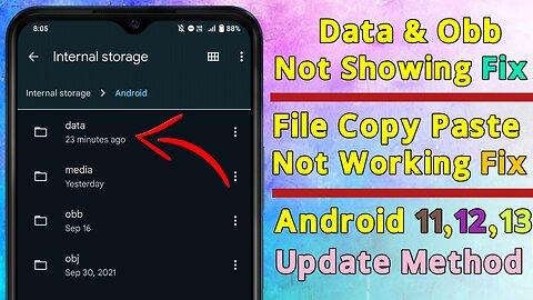 How To Access Obb or Data Files On Your Android Device | No Root | Android 11-14 | Obb & Data files