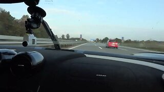 324 lm/h / 202 mph short Koenigsegg Agera R German Autobahn stint #koenigsegg #agera