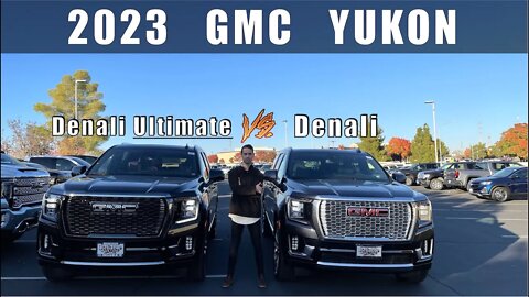 2023 GMC Yukon Denali vs Denali Ultimate
