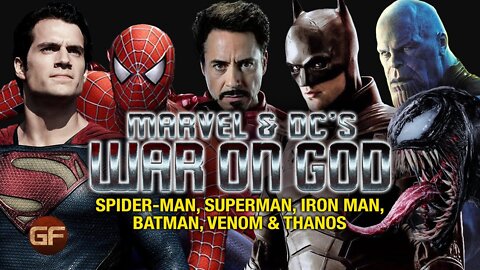 Marvel & DC: Spider-Man, Superman, Iron Man, Batman, Venom & Thanos